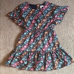 Janie and Jack Multicolor Floral Dress